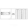 Труба PP-H с раструбом серая OPTIMA Дн 110х2,2 б/нап L=0,15м в/к VALFEX 211100015
