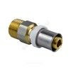 Муфта МП латунь никель пресс Дн 26х1" НР ГОСТ 32415-2013 8001 Aquasfera 8001-06, миниатюра — 5