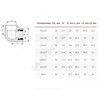 Угольник PP-R комбинированный серый Дн 32х1" ВР VALFEX 10125032Г, миниатюра — 1