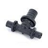 Тройник для PE-X труб аксиальный PPSU Дн 25х16х16 переходной RAUTITAN PX Rehau 11600821001, миниатюра — 2