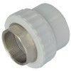 Муфта PP-R комбинированная под ключ белая Дн 32х1 1/4" ВР VALFEX 10134132 — 1