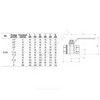 Кран шаровой латунь хром R250D Ду 15 Ру42 ВР рычаг красный Giacomini R250X003 — 4