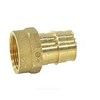 Муфта для PE-X труб радиальная латунь Дн 40х1 1/2" ВР РОС GX109ACY077 — 2