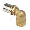 Угольник для МП/PE-X труб латунь пресс Дн 16х3/4"х90гр ВР RM129 Giacomini RM129Y043 — 2
