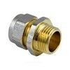 Муфта МП латунь никель обжим Дн 20х1/2" НР ГОСТ 32415-2013 7001 Aquasfera 7001-03, миниатюра — 2