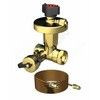 Клапан балансировочный автомат латунь DP Ду 32 G1 1/4" Ру25 ВР 2-40 кПа Kvs=6.3м3/ч без ниппелей BROEN 46550030-021003, миниатюра — 0