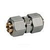 Муфта для МП/PE-X труб латунь обжим Дн 16 R560AM Giacomini R560MX048 — 1