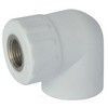 Угольник PP-R комбинированный белый Дн 20х1/2" ВР RTP (РосТурПласт) 10790 — 1