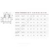 Тройник PP-R комбинированный белый Дн 32х3/4" ВР VALFEX 10127132