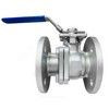 Кран шаровой нерж SS304 4120RA двухсоставной Ду 25 Ру40 фл L=125мм под электропривод с рукояткой ISO F04/F05 полнопроходной Benarmo