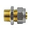 Муфта МП латунь никель обжим Дн 26х1" НР ГОСТ 32415-2013 7001 Aquasfera 7001-06 — 6