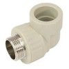 Угольник PP-R комбинированный серый Дн 25х1/2" НР VALFEX 10126125Г, миниатюра — 0