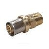 Муфта для МП/PE-X труб латунь пресс Дн 16х1/2" НР RM107 Giacomini RM107Y033