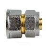 Муфта МП латунь никель обжим Дн 26х3/4" ВР ГОСТ 32415-2013 7002 Aquasfera 7002-05, миниатюра — 1