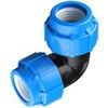 Отвод компрессионная ПЭ Дн 20х90гр Ру16 VALFEX 121001212020