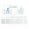 Кран шаровой сталь 11с67п Ду 50 Ру40 фл L=230мм полнопроходной Маршал Цф.00.1.040.050, миниатюра — 1