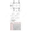 Компенсатор резиновый антивибрационный NBR DI7240NI Ду 80 Ру10/16 фл L=135мм Tecofi DI7240NI-0080, миниатюра — 5