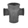 Крестовина чугун канализационная Ду 100х50х50х90гр б/н 1-плоскостная ГОСТ 6942-98 прямая — 2