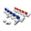 Группа PP-R коллекторная белая Дн 32х20 на 5 выходов с кранами VALFEX 101143205, миниатюра — 1