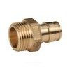 Муфта для PE-X труб радиальная латунь Дн 40х1 1/4" НР GX107 Giacomini GX107Y067 — 1