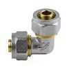 Угольник МП латунь никель обжим Дн 16х90гр ГОСТ 32415-2013 7005 Aquasfera 7005-01, миниатюра — 7