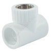 Тройник PP-R комбинированный белый Дн 25х3/4" ВР RTP (РосТурПласт) 10746