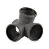 Крестовина PP-H 2-плоскостная серая HT HTED Дн 110х110х110х67гр б/нап в/к Ostendorf 115920 — 13