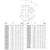 Тройник PP-H переходной бесшумный белый RAUPIANO PLUS Дн 110х50х87гр б/нап в/к Rehau 11213241002