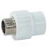 Муфта PP-R комбинированная белая Дн 25х1/2" НР RTP (РосТурПласт) 10664