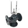 Клапан регулирующий чугун TRV-3 смесительно-разделительный Ду 65 Ру16 фл Kvs=50м3/ч под электропривод Теплосила TRV-3-65-50, миниатюра — 1