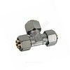 Тройник для МП/PE-X труб латунь обжим Дн 32 R564AM Giacomini R564MX126