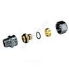 Муфта для МП/PE-X труб латунь хром Дн 18х2,0х3/4" НР R187M Giacomini R187MX089 — 1