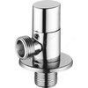 Клапан (вентиль) латунь бытовой хром угловой 1072 G1/2"х3/4" Ру16 НР с отражателем Aquasfera 1072-02 — 1