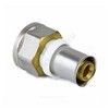 Муфта МП латунь никель пресс Дн 32х1" ВР ГОСТ 32415-2013 8002 Aquasfera 8002-07, миниатюра — 5