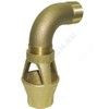 Воронка латунь R141C Ду 32х32 Ру10 ВР G1 1/4"хG1 1/4" с закругленным отводом Giacomini R141CY006 — 1