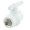 Кран шаровой PP-R комбинированный белый Дн 25х3/4" Ру25 ВР VALFEX 10142534, миниатюра — 0