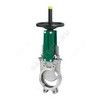 Задвижка шиберная односторонняя нерж VG6400-001EP Ду 400 Ру7 межфл со штурвалом уплотнение: EPDM Tecofi VG6400-001EP0400
