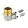 Угольник МП латунь никель пресс Дн 16х3/4"х90гр НР ГОСТ 32415-2013 8006 Aquasfera 8006-02 — 4