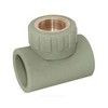 Тройник PP-R комбинированный серый Дн 20х1/2" ВР RTP (РосТурПласт) 10985 — 2