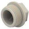 Заглушка (пробка) PP-R серая Дн 25х3/4" НР VALFEX 10163025Г, миниатюра — 0