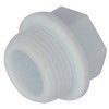 Заглушка (пробка) PP-R белая Дн 20х1/2" НР VALFEX 10163020, миниатюра — 0