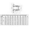 Соединение фланцевое компрессионное Дн 110х4" Ру16 ТПК-АКВА 114411040, миниатюра — 1