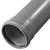 Труба PP-H с раструбом серая OPTIMA Дн 50х1,5 б/нап L=0,25м в/к VALFEX 220500025 — 1