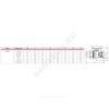 Кран шаровой латунь со спускником R259DS хром Ду 25 Ру35 ВР/"американка" 1" бабочка красная с отводом (полусгоном) Giacomini R259SX007 — 5