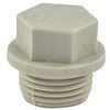 Заглушка (пробка) PP-R серая Дн 25х3/4" НР VALFEX 10163025Г, миниатюра — 1