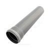 Труба НПВХ с раструбом серая Дн 50х3,2 б/нап L=1,0м в/к Хемкор 1391007 — 2