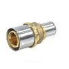 Муфта переходная для МП/PE-X труб латунь пресс Дн 20х16 RM103 Giacomini RM103Y010, миниатюра — 0