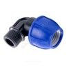 Отвод компрессионный ПЭ Дн 32х1"х90гр НР Ру16 RTP (РосТурПласт) 11558 — 2