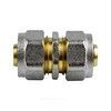 Муфта МП латунь никель обжим Дн 32 ГОСТ 32415-2013 7003 Aquasfera 7003-04