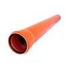 Труба НПВХ с раструбом коричневая Дн 160х4,0 б/нап L=4,0м в/к KGEM SN4 Ostendorf 222040